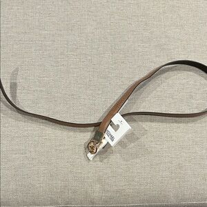 NWT Michael Kors Reversible Belt with Gold Buckle